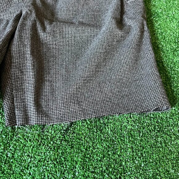 Zara Kids Adjustable Waist Pockets Brown Pleated Chino Cutoffs Shorts Size 10 - Picture 6 of 14